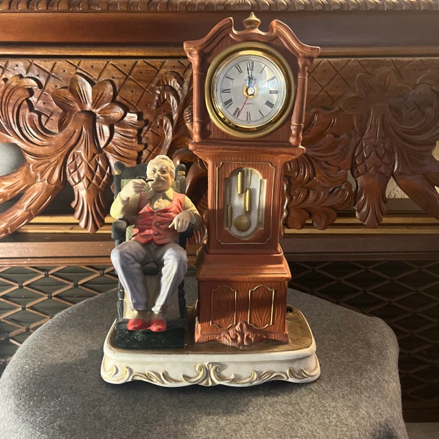 1980s Grandfather Melody in Motion Clock by Waco For Sale - Image 13 of 13