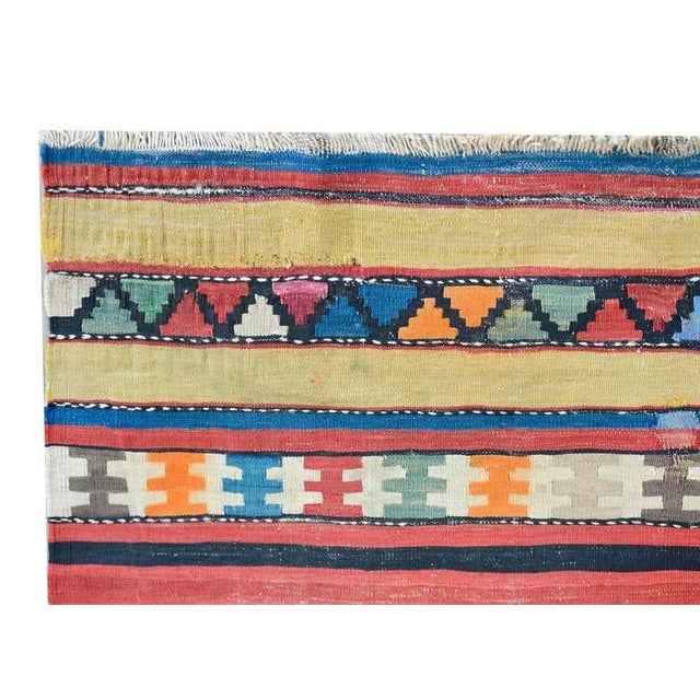 Early 20th Century Shahsevan Kilim Runner For Sale - Image 9 of 13