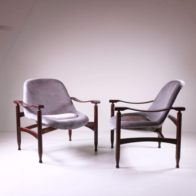 Set of Scandinavian Armchairs, 1960 For Sale - Image 11 of 11