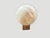Andrianna Shamaris Sculptural Bleached Sphere on a Stand For Sale - Image 9 of 18