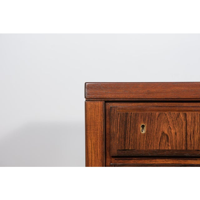 Mid-Century Modern Model 77 Freestanding Desk in Teak from Omann Jun, 1960s For Sale - Image 18 of 18