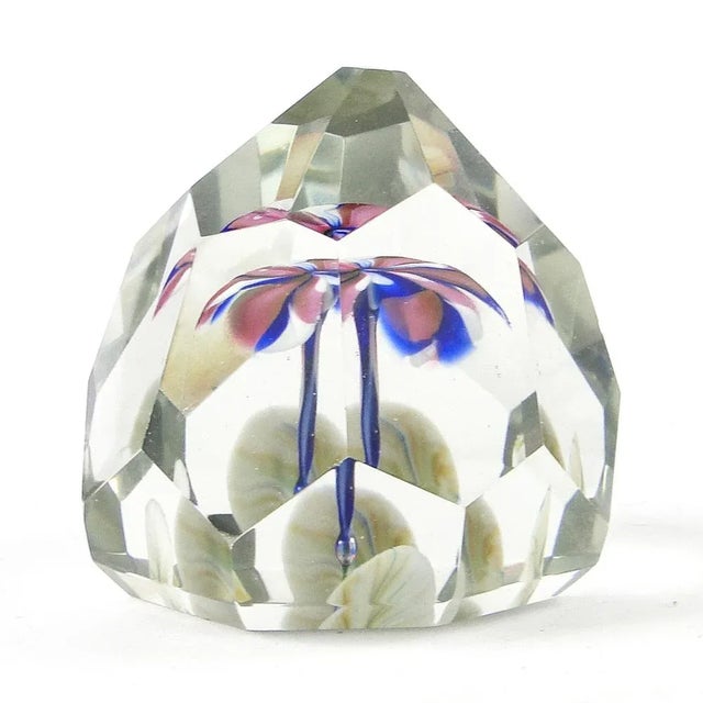 Crystal Paperweight, Germany, 1890s For Sale - Image 6 of 10