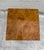 Yellow Burl Pedestal Display Column Milo Baughman Style Mid Century Modern For Sale - Image 8 of 14