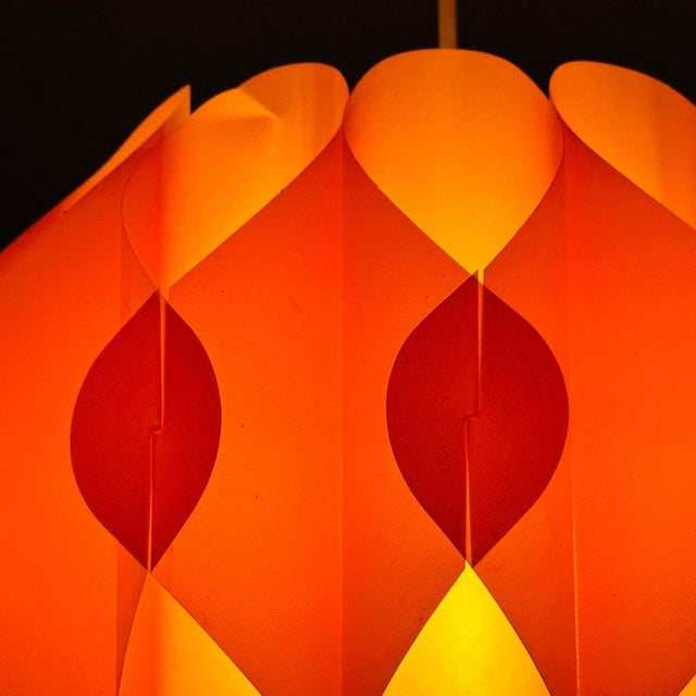 Butterfly Pendant Lamp by Lars Schiøler for Hoyrup Denmark For Sale - Image 6 of 11