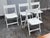 Crate & Barrel Spare Folding Chairs, Set of Four For Sale - Image 9 of 12