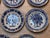 Set of 12 Delft Tin-Glazed Blue and White Plates, 18th Century For Sale - Image 4 of 8