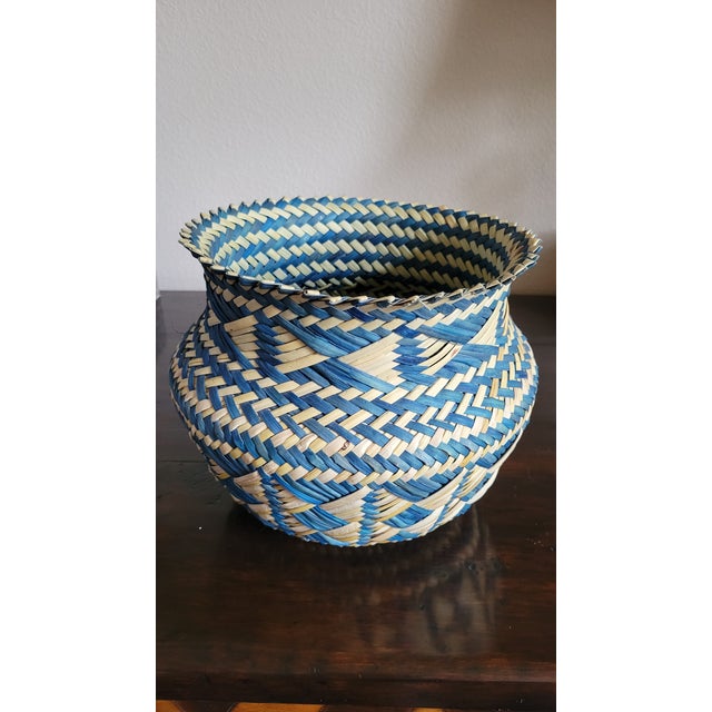 Hand Woven Basket For Sale - Image 12 of 12