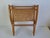 Mid-Century Wooden and Rattan Folding Magazine Rack, Former Czechoslovakia, 1960 For Sale - Image 3 of 18