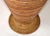 Large 1970s Bohemian Brown Reed Cane Bamboo Handcrafted Tall Cone Shape Floor Vase For Sale In Miami - Image 6 of 12