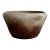 Studio Ceramic Light Brown Gradient Bowl 1960s Mid-Century Modern For Sale