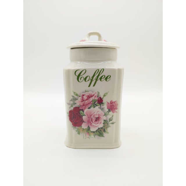 Mid-Century Modern English Staffordshire Ironstone Storage Canisters from D&N England, 1970s, Set of 3 For Sale - Image 3 of 16