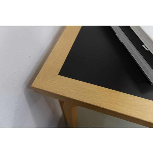 Danish Oak and Black Botium Lounge Table from Magnus Olesen, 1970s For Sale - Image 15 of 18