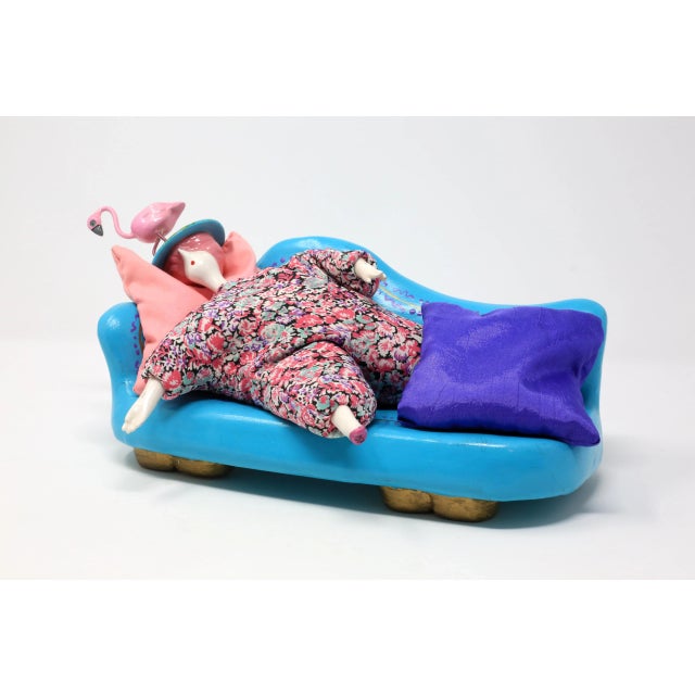 Vintage "Hot Mama" Signed Florida Art Piece For Sale In Tampa - Image 6 of 12