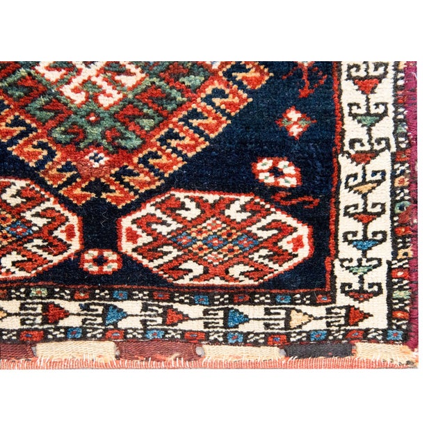 Early 20th Century Persian Qashqai Rug For Sale - Image 14 of 16