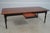 Traditional 1990s Country 1 Drawer Cherry Dining Room Table W. Black Legs For Sale - Image 3 of 17