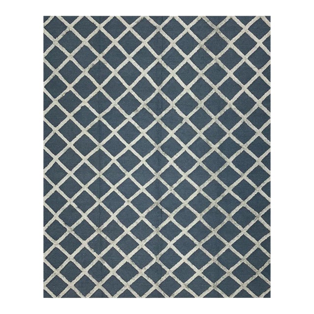 1990s Handwoven Moroccan Style Area Rug 8x10 For Sale