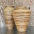 Vintage Coastal Pencil Reed Vases - Set of 2 For Sale - Image 4 of 6