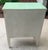 1990s Small Green Stripe 3 Drawer Chest For Sale - Image 5 of 10