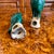 Pair of Antique Sancai Glazed Chinese Export Parrots For Sale - Image 6 of 10
