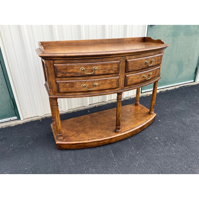 French Provincial Drexel Heritage Chatham Oaks French Country Buffet For Sale - Image 3 of 12
