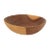 Scandinavian Teak Wood Bowl, 1950s For Sale