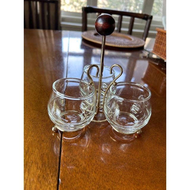 1960s Vintage 1960's Condiment Server For Sale - Image 5 of 5