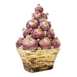 Topiary Garlic Trompe l'Oeil For Sale