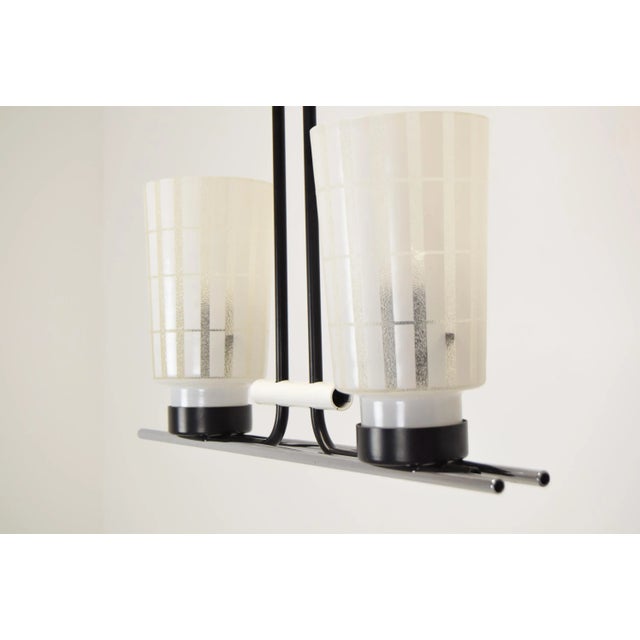 Mid-Century Chandelier from Jilove u Decina, 1970s For Sale - Image 4 of 14