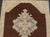 Vintage Turkish Oushak Runner With Floral Medallions in Brown, Gray, Taupe For Sale - Image 10 of 13