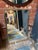 Italian Mid-Century Brass Faux Bamboo Wall Mirror, 1970s For Sale - Image 4 of 6