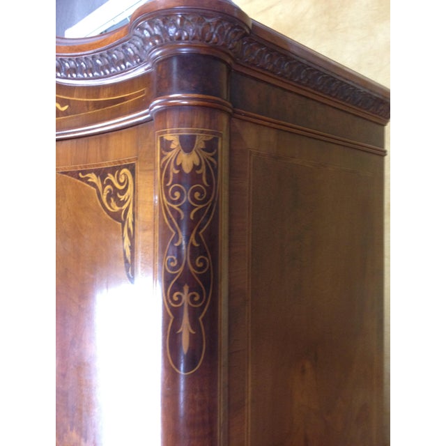 1910s Edwardian Highboy Marquetry Chippendale China Chairish