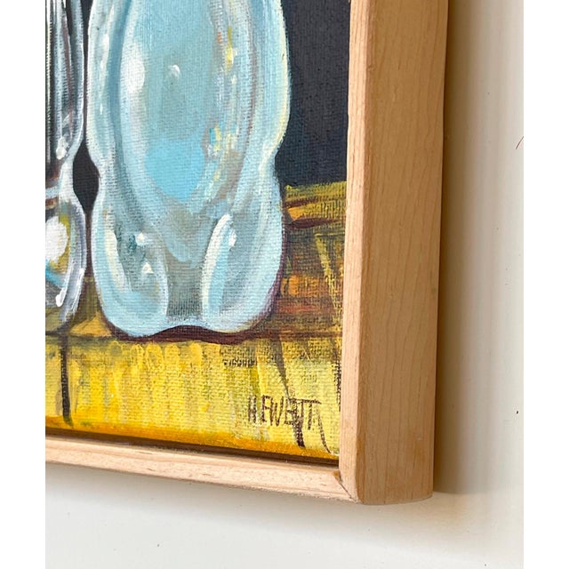 This unique colorful still-life painting of a pudgy pair of Honey Bear bottles is classic and endearing. It is sure to...