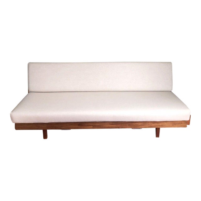 1950s Hans Wegner Mid-Century Danish Modern GE77 Double Daybed in Teak For Sale