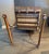 Cleo Baldon Mid 20th Century Modern Attributed to Cleo Baldon Wood and Metal Upholstered Dining Room Chairs For Sale - Image 4 of 6
