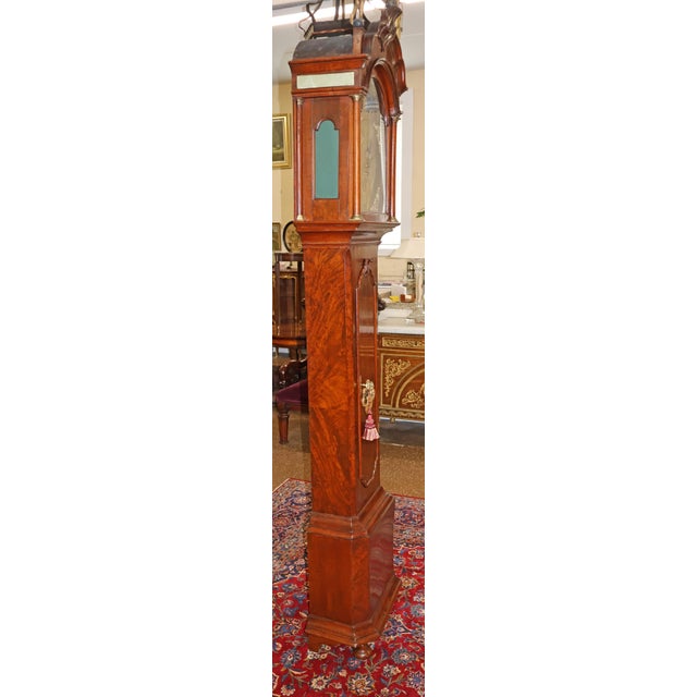 Wood Klaas Troost 18th Century Dutch Burl Walnut Tall Case Grandfather Clock For Sale - Image 7 of 18
