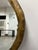 2020s Cb2 Abel Brass Round Wall Mirror For Sale - Image 5 of 12