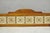 Antique Victorian Walnut Marble Top Washstand Good Luck Swastika Tile Backsplash For Sale - Image 9 of 18