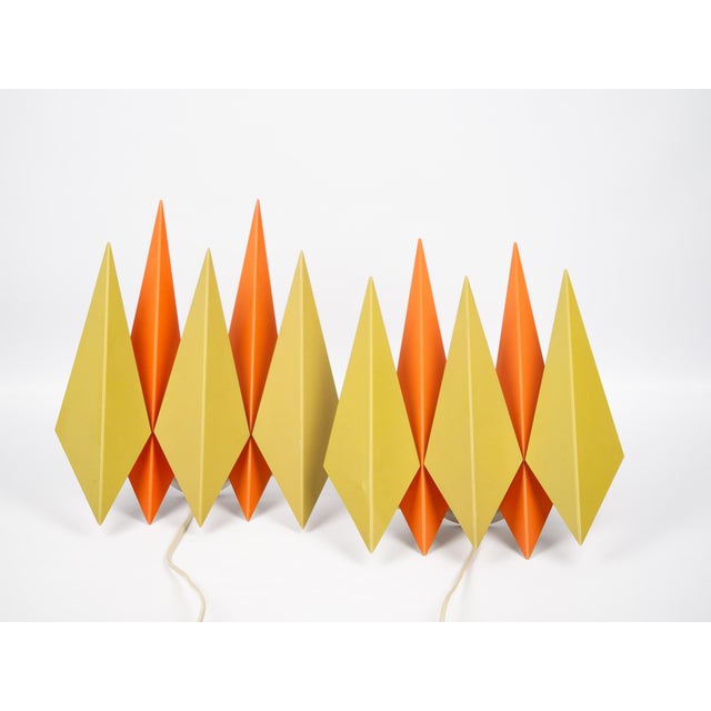 Vintage Danish Diamant Wall Lamps from Holm Sørensen & Co., 1960s, Set of 2 For Sale - Image 14 of 15