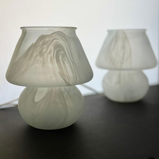 Murano Glass Table Lamps, 1960s, Set of 2 For Sale - Image 6 of 18