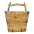 Early 19th Century Antique Asian Harvesting Grain Bucket For Sale