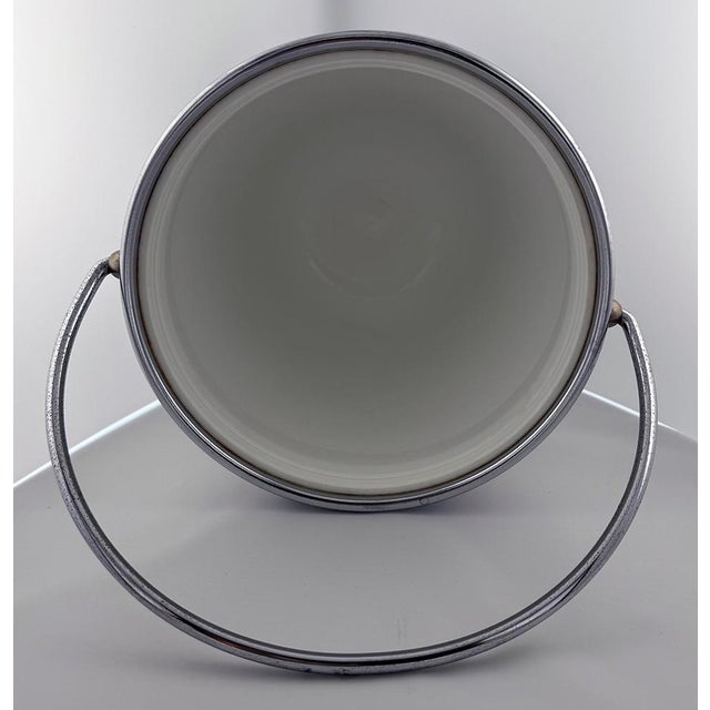 Mid Century Serv-Master Chrome Ice Bucket For Sale In New York - Image 6 of 8