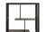 Wood Pair Asian Inspired Asymmetrical Dark Brown Shelving Display Cabinet Divider For Sale - Image 7 of 14