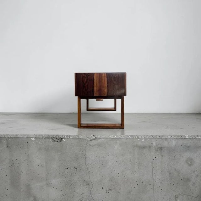 Brown Mid-Century Danish Rosewood Planter from Feldballes Møbelfabrik, Denmark, 1960s For Sale - Image 8 of 10