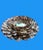 2000 - 2009 Monumental Coastal Oyster Shell Round Mirror For Sale - Image 5 of 9