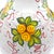 Ceramic Hand Painted Italian Majolica Urn With Cherub, Lion Head Handles, and Floral Motif For Sale - Image 7 of 11