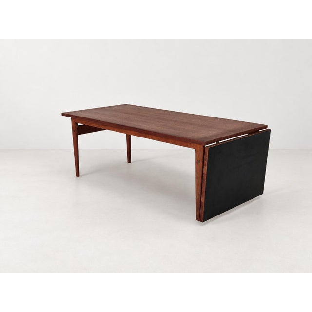 Danish Extendable Coffee Table in Teak by Grete Jalk for Poul Jeppesens Møbelfabrik, 1960s For Sale - Image 17 of 17