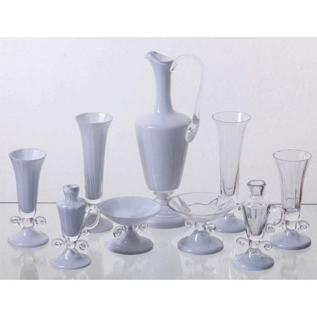 Vintage Glassware, 1970s, Set of 9 For Sale - Image 9 of 11