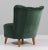 Swedish Cabinetmaker Cocktail Chair with Velvet, 1940s For Sale - Image 6 of 7