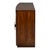 Not Yet Made - Made To Order Modern Bowfront Walnut Credenza - Sculpted Stainless Pulls For Sale - Image 5 of 12