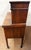 Brown Mid 20th Century Beautiful Inlaid Mahogany and Flame Mahogany Tambour Desk For Sale - Image 8 of 13